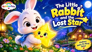 The Little Rabbit and the Lost Star ⭐ | Magical Bedtime Story for Kids | 3D Animation