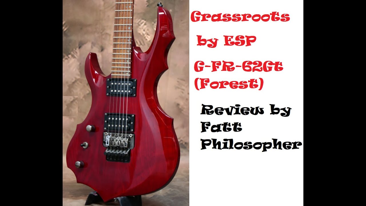 Grass Roots by ESP G FRG GrassRoots Forest guitar    YouTube