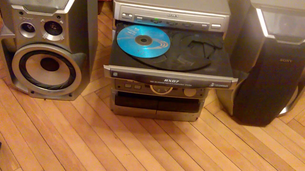 Стерео система Sony MHC-RXD7 - YouTube