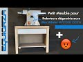 Petit meuble pour raboteuse dégauchisseuse + 😡 🤬