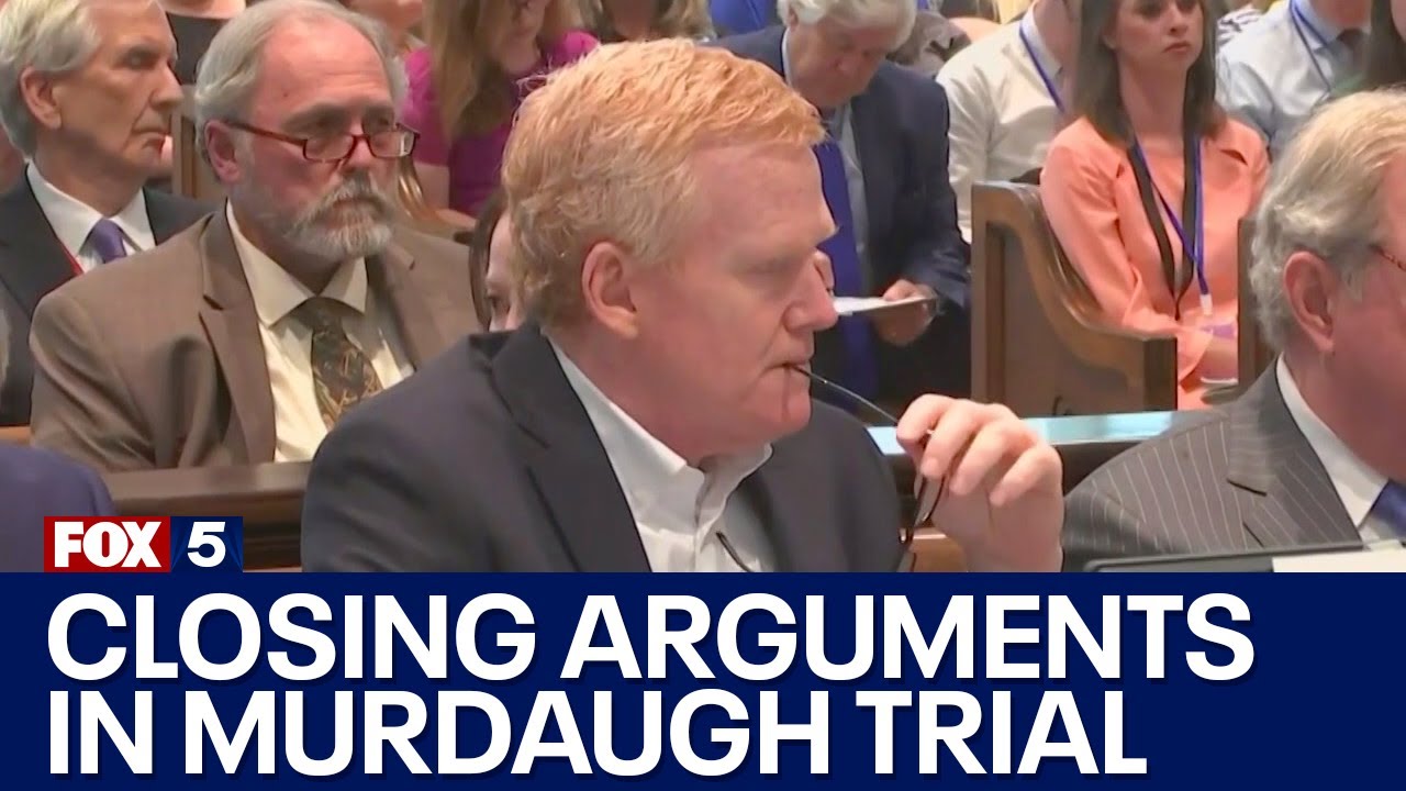Closing arguments heard in Alex Murdaugh double murder trial - YouTube