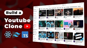 Youtube Clone with React Tailwind and TypeScript in Hindi | Youtube Clone Step by Step