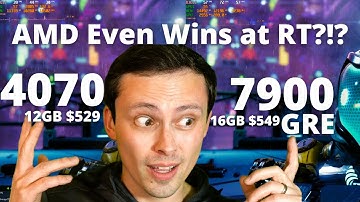 Best $550 GPU in 2024? RTX 4070 vs RX 7900 GRE: The Ultimate Comparison!!!