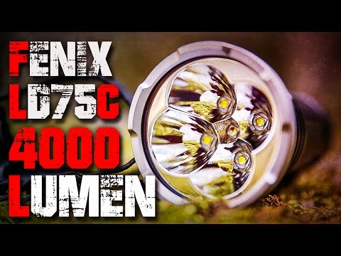 Fenix LD75C Taschenlampe LED Flashlight rot+grün+blau - Review Test Outdoortest EDC (Deutsch/German)