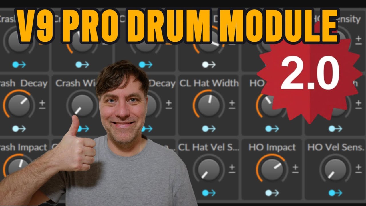 Feed Your V9 Drums with 900 Authentic TR-909 Patterns! | V9 Pro Drum Rack + 900 Presets