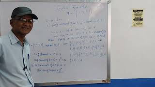 Subsets of a given set . Definition & finding subsets .