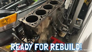 Tearing Down the 35 Year Old Engine in My Saab 900 Turbo! (Rebuild Part 2)