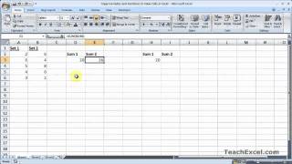 Copy Formulas and Functions to New Cells in Excel