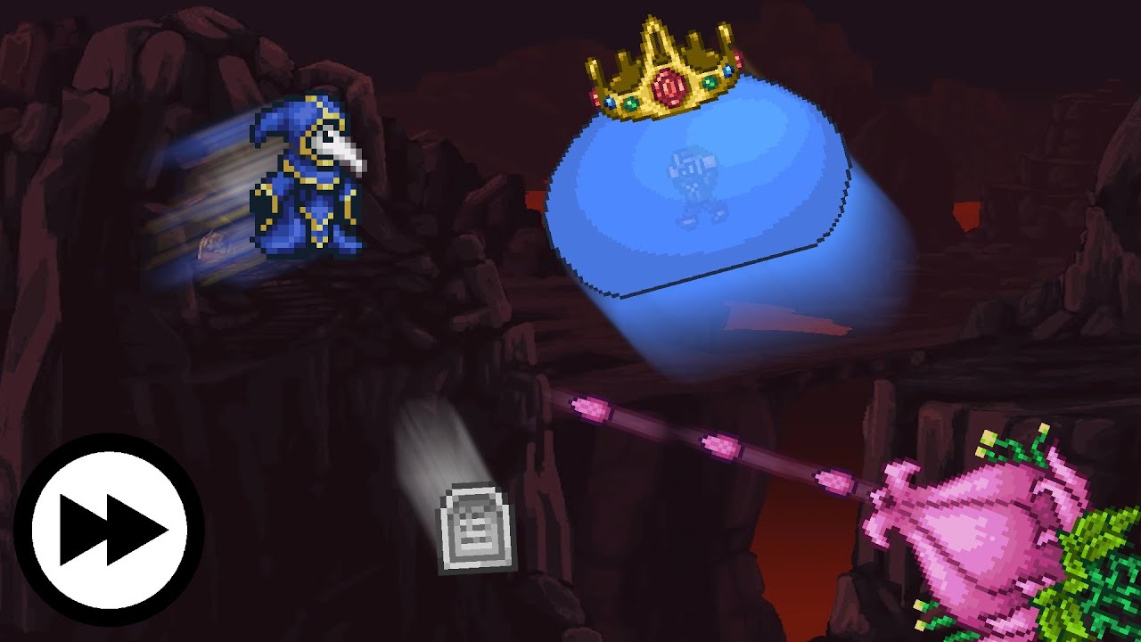 Terraria Hyperspeed Master Mode All Bosses (2x Speed)