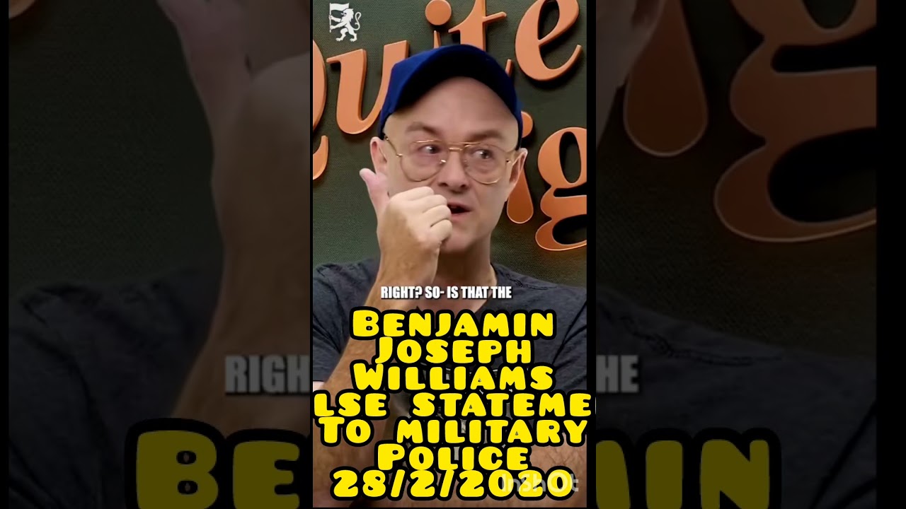 Crime is crime even if endorsed by Margaret Thatcher Ben Williams 30161936 perjury & false statement