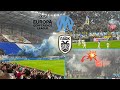 Complte chaos colission de ultras  goal payet l lom  paok 21 i conference league