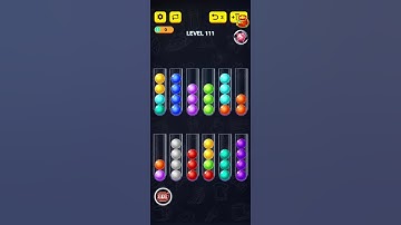 Ball sort puzzle level 111