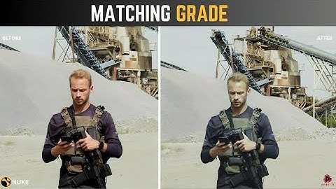 Nuke Composting Tutorial | Matching Grade | Grade Node | INFINITE FX LAB.