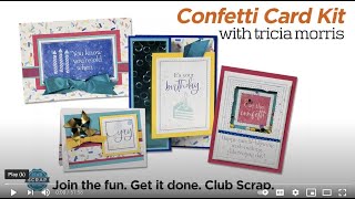 Confetti Card Kit Assembly