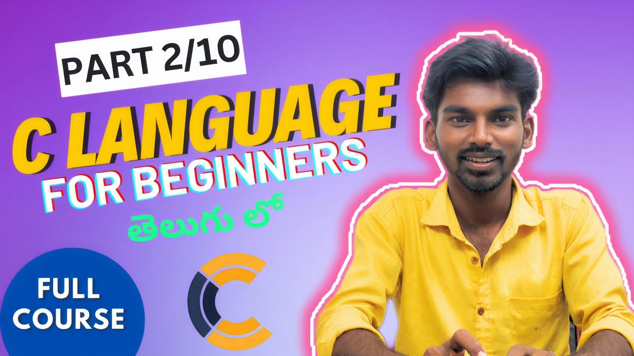 c language tutorial in telugu for beginners | c programming in telugu ...