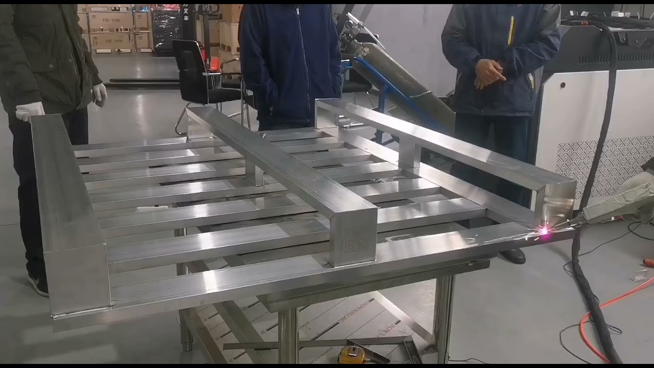 laser welding machine weld aluminum YouTube