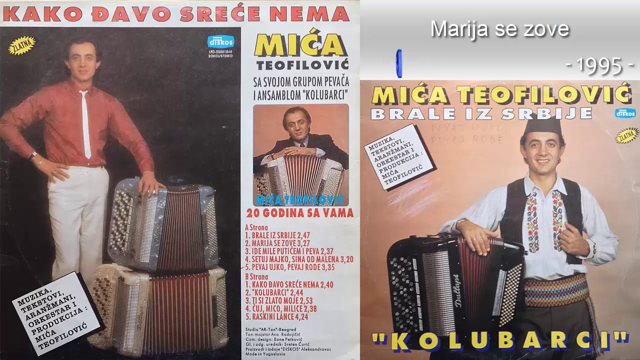 Mica Teofilovic - Marija se zove - (Audio 1995)