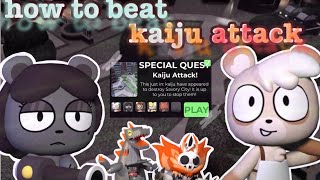 How to beat kaiju attack special quest! ///flavor frenzy///