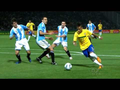 exo88 x angaksa168 - Neymar vs Argentina – 2011 Superclassico / First Leg | NEYMAR AND RONALDINHO PLAYING TOGETHER!