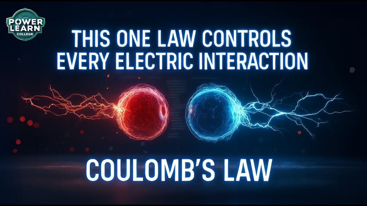 This One Law Controls Every Electric Interaction – Coulomb Explained!