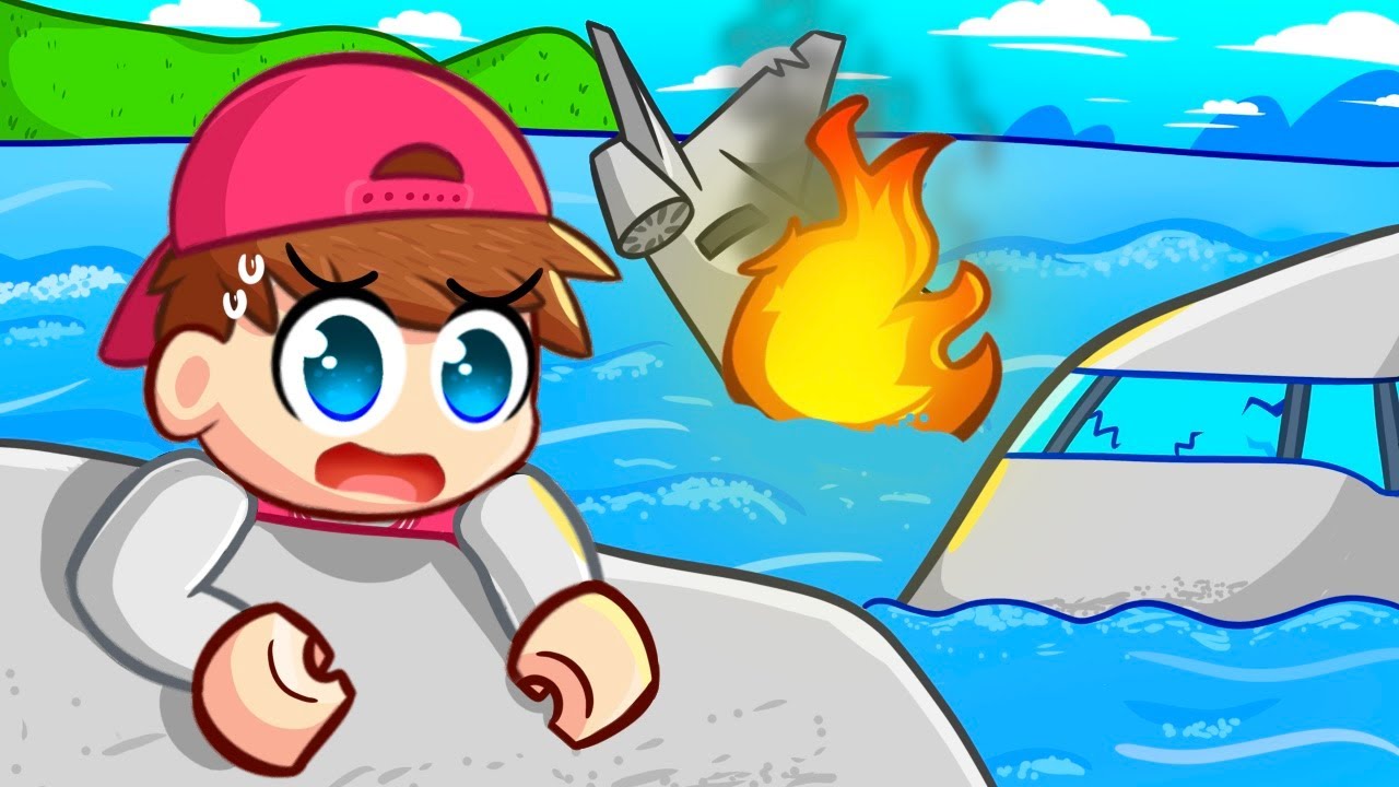 Nuestro AVION se ESTRELLA en ROBLOX!