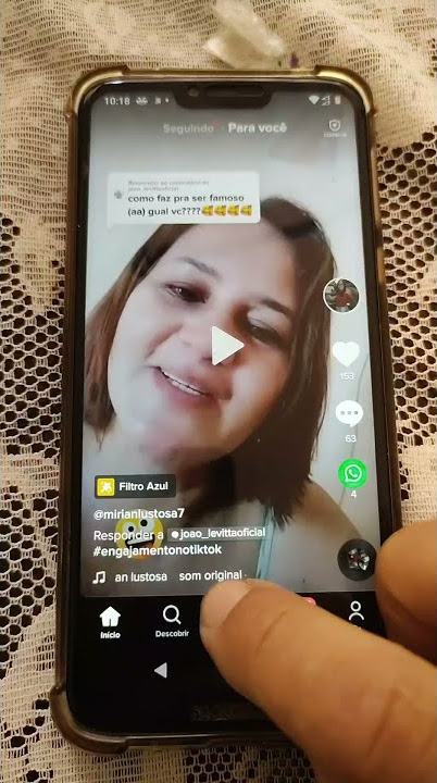 Ativando janelinha no TikTok