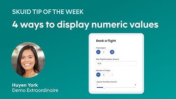 4 ways to display numeric value | Skuid tip of the week