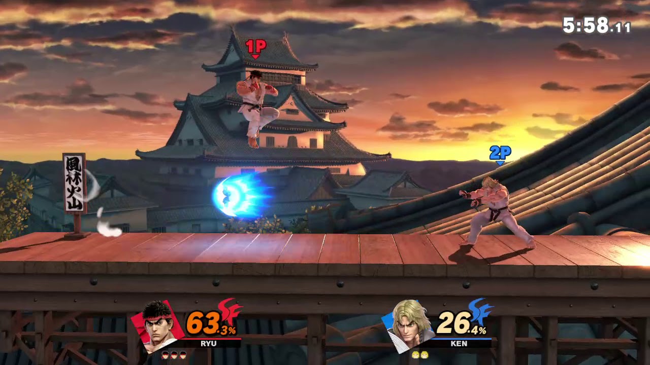 Super Smash Bros. Ultimate Ryu VS. Ken Round 2 YouTube
