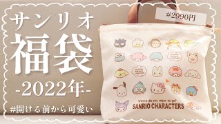 【サンリオ福袋】第１段★２９９０円のサンリオ福袋開封動画！！【あけおめなの‬(..◜ᴗ◝..)♡】