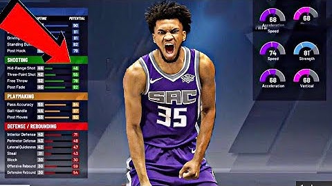 BEST NBA 2K20 ALL AROUND POWER FORWARD  BUILD!