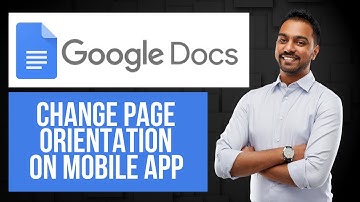 De pagina-oriëntatie wijzigen in Google Docs Mobile | Overschakelen naar liggend op Android