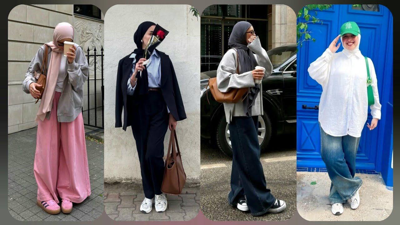 ملابس بنات محجبات للدخول المدرسي 2024/2025🎀 جديد ملابس بنات صيف 2024🩷🦋افكار تنسيقات كيووت للجامعه💯🤍