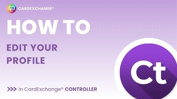 How To Edit Profile in CardExchange® Controller