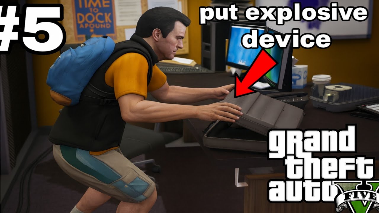 “Michael Explodes Jay Norris LIVE on TV! (GTA 5 Mission)”