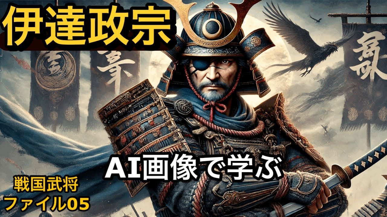 【戦国武将】AI画像で学ぶ伊達政宗 - YouTube