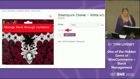 Toni Livesey: One of the Hidden Gems of WooCommerce - Stock Management