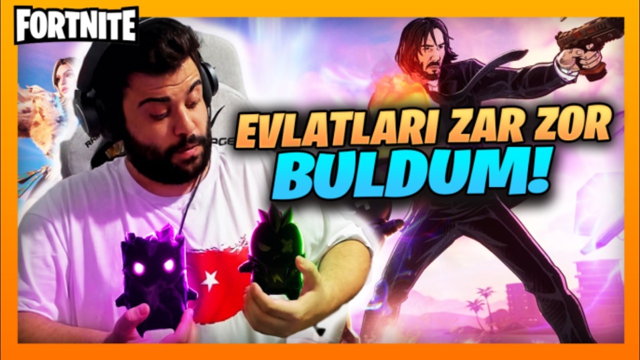 DEĞERLİ EVLATLARIMI BULDUM ! DÖNGÜDEN KAÇIŞ (Fortnite Battle Royale)