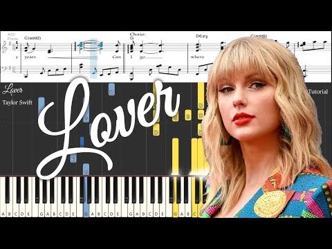 Taylor Swift - Lover - Piano Cover & Sheets Taylor Swift - Lover - Piano Cover & Sheets