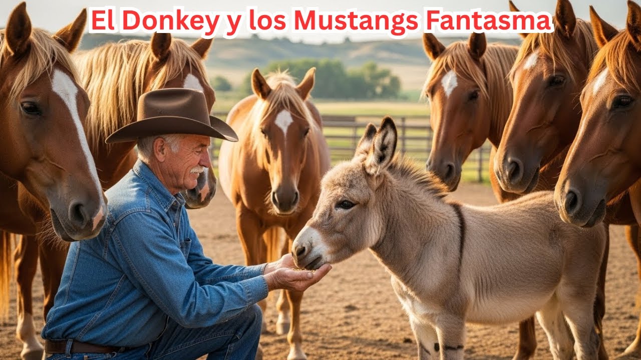 El Donkey y los Mustangs Fantasma: La Historia de un Vaquero que el Salvaje Oeste Eligió