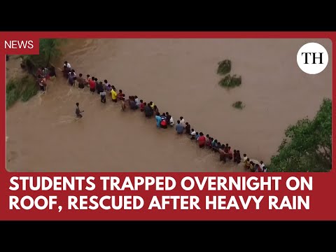 162 Students Rescued from Flooded School in Jharkhand
