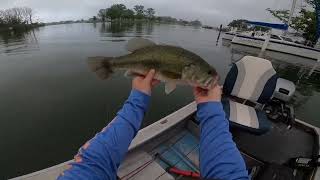 I took my JON BOAT on LAKE ST. CLAIR on MLF Tournament Day!