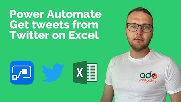 Power Automate - Get tweets from Twitter on Excel