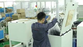 QFW High Pressure Plastic Full Automatic Plastic Triggle Spray Lotion Pump Cap Assembly Machine