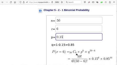 Chapter 5   2   2 Binomial Probability Distribution