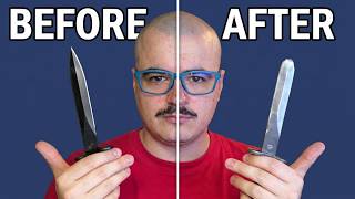 Knives without a point! UK SOLVES KNIFE CRIME!!!