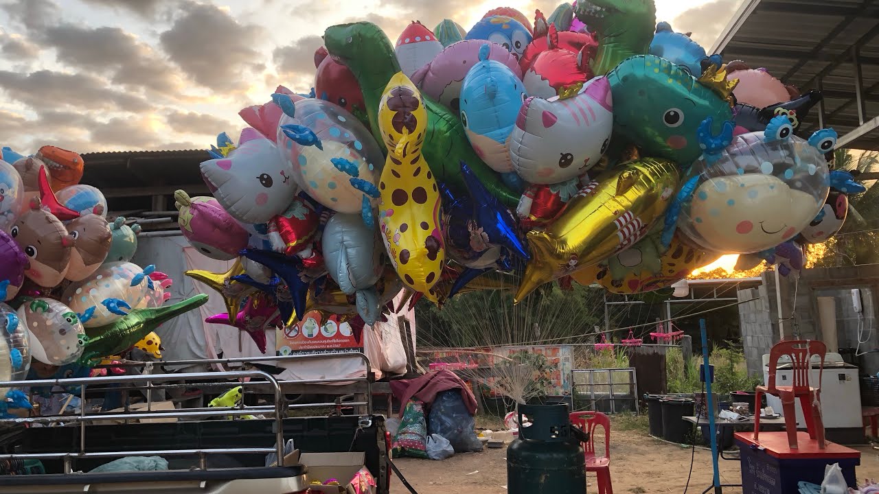 เตรียมเป่าลูกโป่งสวรรค์ เข้างานวันเด็กแห่งชาติ