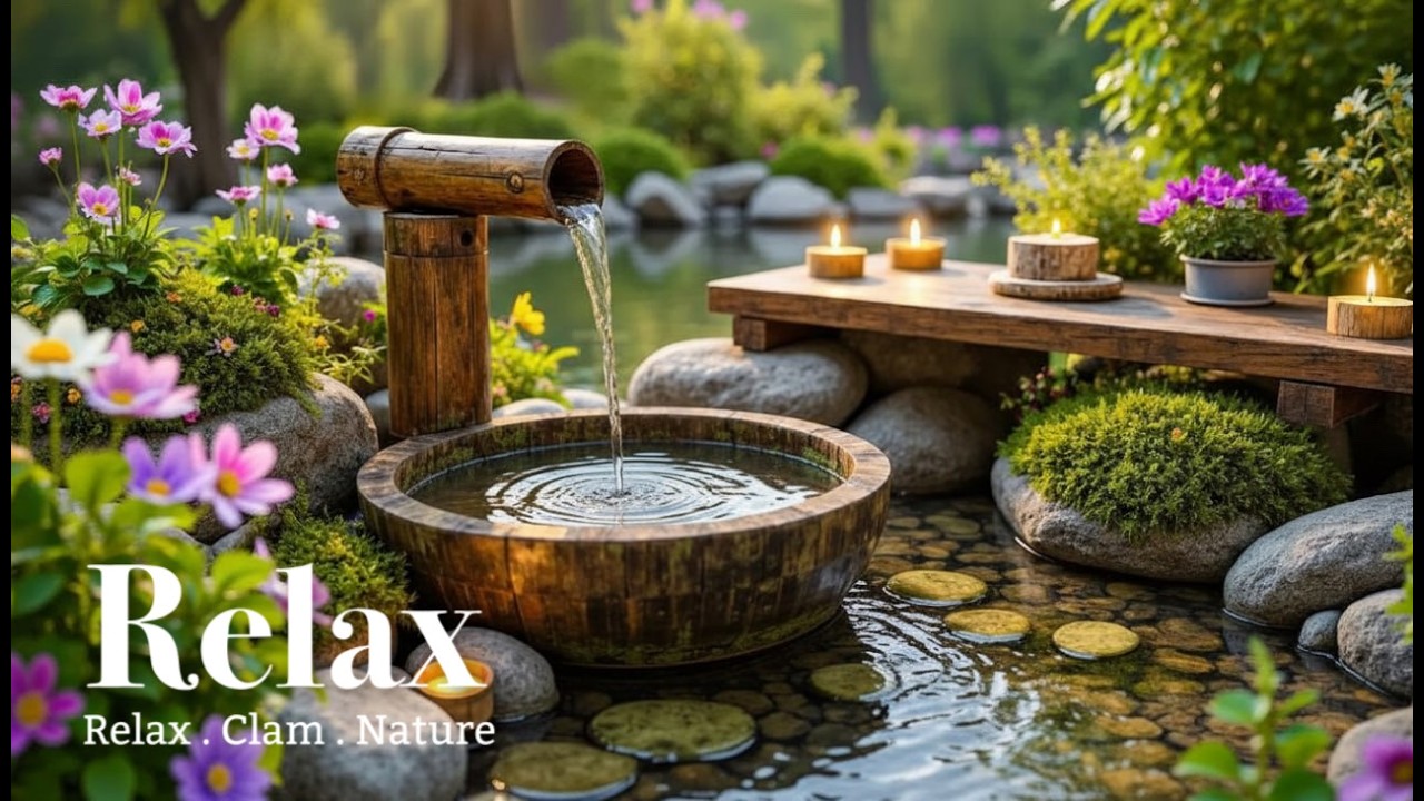 Beautiful Relaxing Music | Soothing Water Sounds 🌿 Relieves Stress, Calm Anxiety | Depression