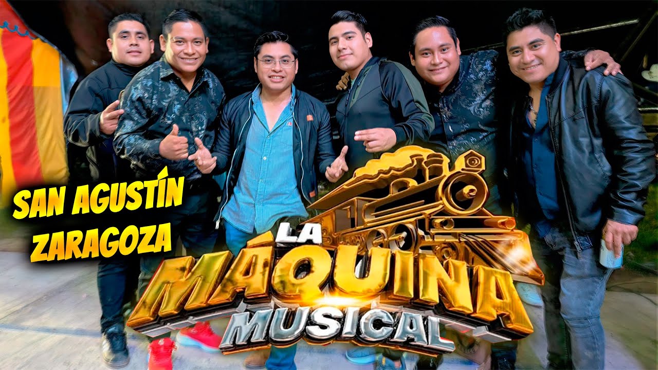 BAILE SAN AGUSTÍN ZARAGOZA HUAUTLA CON LA MAQUINA MUSICAL (parte1) 2025