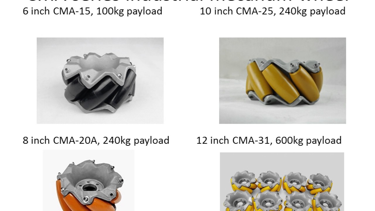 omni wheel, mecanum wheel, robot chengdu hangfa YouTube