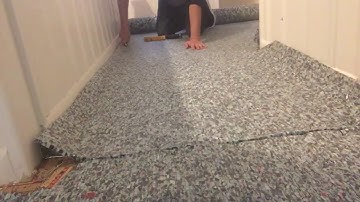 How to install carpet padding in a hallway carpettoolz.com